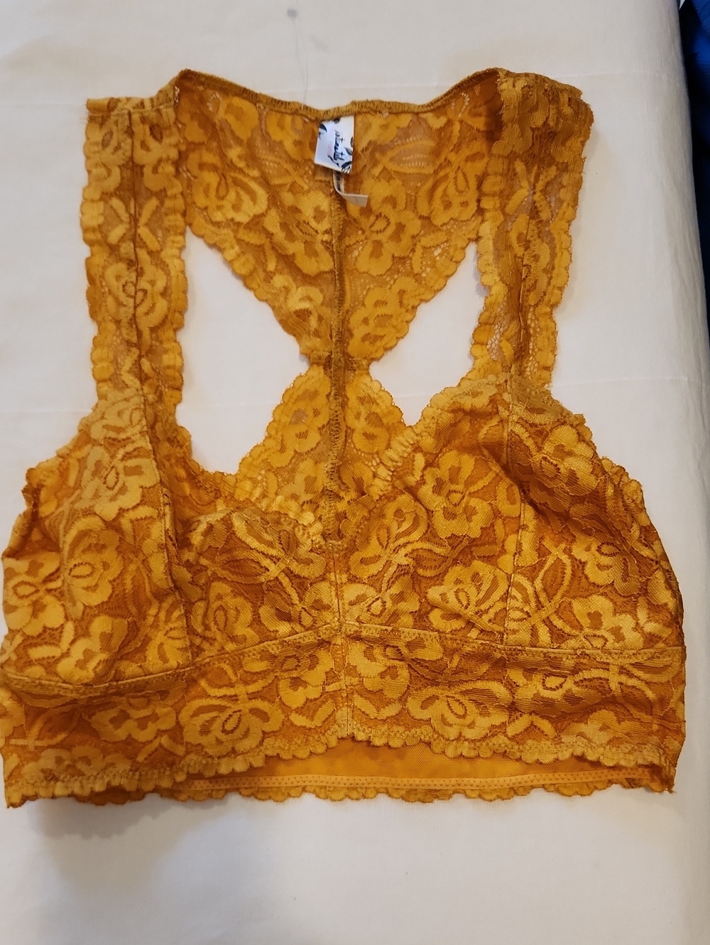Free People Burgundy Lace Bralette